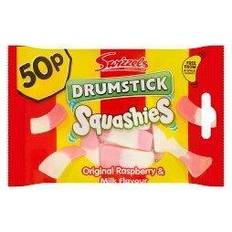 Swizzels Drumstick Squashies Original Raspberry & Milk Flavour 45g