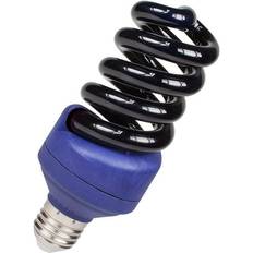 Globe Fluorescent Lamps Prolite Ultraviolet T2 Helix Spiral 25W E27 UVA Blacklight-Blue Purple