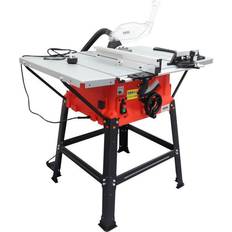 Excel 250mm Table Saw 240V/1800W with Legstand Side Extensions & Blade