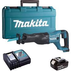 Makita Reciprocating Saws Makita DJR186Z 18V Reciprocating Sabre Saw with 1 x 5.0Ah Battery & Charger in Case:18V