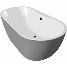 Florence Light Grey 1550mm 745mm Double Ended Bath