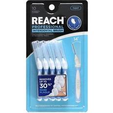 Reach Professional Interdental Brush, Tight, 10 Interdental Cleaners