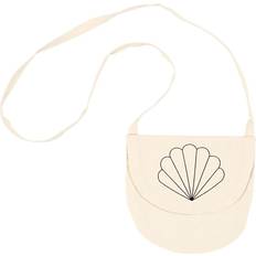 Creativ Company Shoulder bag, seashell, size 15x14 cm, 110 g, light natural, 1 pc