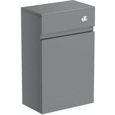 Mode Hardy slate matt grey back to wall toilet unit 500mm Grey