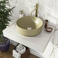 Mode Orion beige square countertop basin