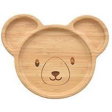 Very Bambino Bamboo & Silicone Bear Base Plate