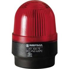 WERMA Signaltechnik BLITZLEUCHTE BM 24 V/DC ROT