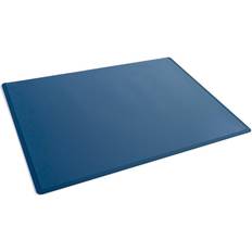 Blue Desk Mats Durable skriveunderlag med transparent dækflade PP 53x40cm