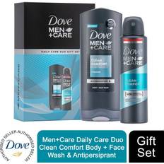 Dove Men Gift Boxes & Sets Dove Men+Care Daily Care Duo Gift Set For him,BodyWash 250ml,Deo