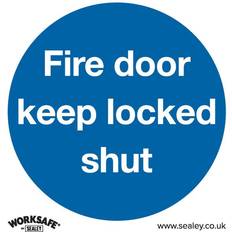 Worksafe Mandatory Safety Sign Door Keep Locked Shut