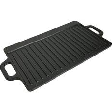 Oypla Cast Iron Non Stick Reversible Griddle Pan bbq Grill Plate