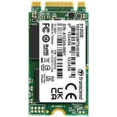 Transcend MTS402M 512 GB Internal M.2 PCIe NVMe SSD 2242 SATA III Retail TS512GMTS402M