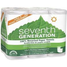 Seventh Generation 2-Ply Paper Towels Made with 100% Recycled Paper