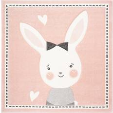 Safavieh Safavieh Carousel Kids Njomeza Bunny Rug 36x36"