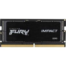 32 GB - SO-DIMM DDR5 RAM Memory Kingston Fury Impact SO-DIMM DDR5 4800MHz 32GB (KF548S38IB-32)