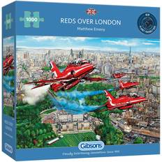 Gibsons Reds Over London 1000 Pieces