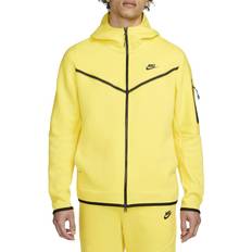 Nike Sportswear Tech Fleece Full-Zip Hoodie Men - Yellow Strike/Black