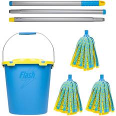 Wham Flash Lightning Mop with 2 Refills Mop Bucket, none