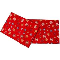 Red Place Mats Homescapes Cotton Christmas Snowflake Pack Place Mat Red