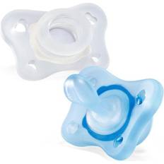 Chicco Mini Soft Boy dummy 0-2 m 2 pc