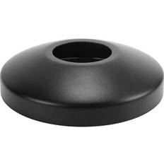 Floor Hoods 32mm Black Finished Steel Hole Collar Rose Sink Basin Drain Waste Trap Cover