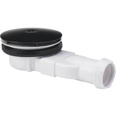 Wirquin Black Dome DN40 Slim Shower Drain Waste Trap Super Flat Cup-Connection 24l/min