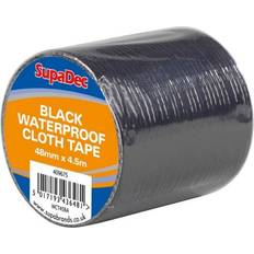 Supadec Tape Supadec Waterproof Cloth Tape 48mm 4.5m Black