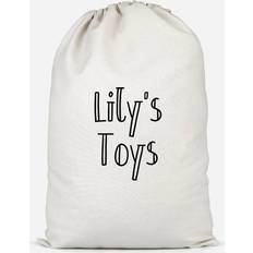 Lilys Girl's Named Toys Cotton Storage Bag Small