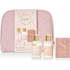 Style & Grace Kind Edit Co. Signature Cosmetic Bag Gift Set 100ml Body Wash Body Lotion