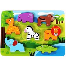 Tooky Toy Wooden Animal Puzzle