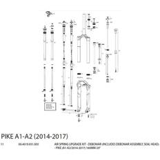 Rockshox Spares Air Spring Upgrade Kit