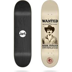 Jart Skateboard Deck Mark Frolich Pro (Wanted) Brun/Sort 8"