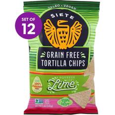 Siete Grain Free Tortilla Chips Gluten Free Lime 5