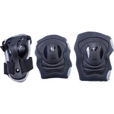 K2 Performance Men's Pad Set Silver Black Medium