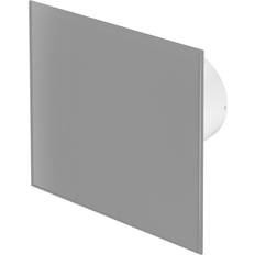 Grey Bathroom Extractor Fans 125mm Extractor Front Panel