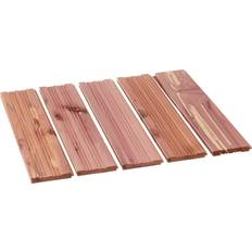 Household Essentials CedarFresh 25003-1 Interlocking Cedar Wood Plank Drawer Liners Set