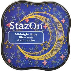 Imagine StazOn Midi Ink Pad-Midnight Blue