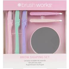 Brushworks Brow Shaping Set 6 pcs