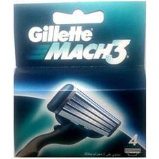 Gillette Mach 3 Razor Refill Cartridges 4 Count