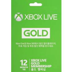Microsoft xbox live gold Microsoft Xbox Live 12 Month Gold Card
