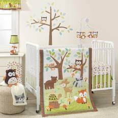 Lambs & Ivy Bedtime Friendly Forest 3 Piece Crib Bedding