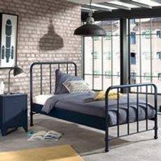 Cuckooland Bronxx Metal Kids Bed - Rainy Grey