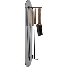 Grey Fire Companion Sets Blomus ASHI Pejseverktøjssæt 5 Stk, Brown