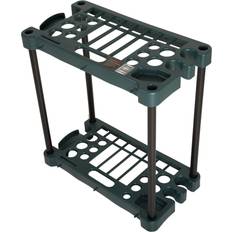 Stalwart Trademark Global Compact Garden Tool Storage Rack Fits Over 30 Tools No Color