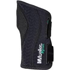 Mueller Fitted Wrist Brace for Left Hand, Small/Medium, Black