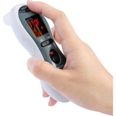 MOBI Dualscan Ultra Pulse Ear & Forehead Thermometer Black/white white