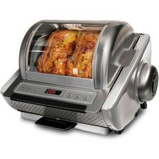 Ronco EZ-Store Rotisserie Oven, Gourmet Silver