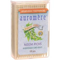 Auromere Ayurvedic Neem Picks 100 Toothpicks