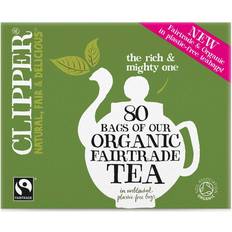 Caffeine Tea Clipper Organic Everyday Fairtrade Tea 232g 80pcs