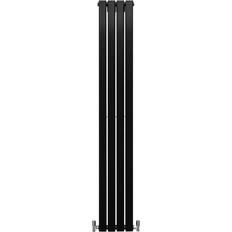 Designer Radiators 180 28cm Panel Modern Central Heating Black Vertical Column Double Panel